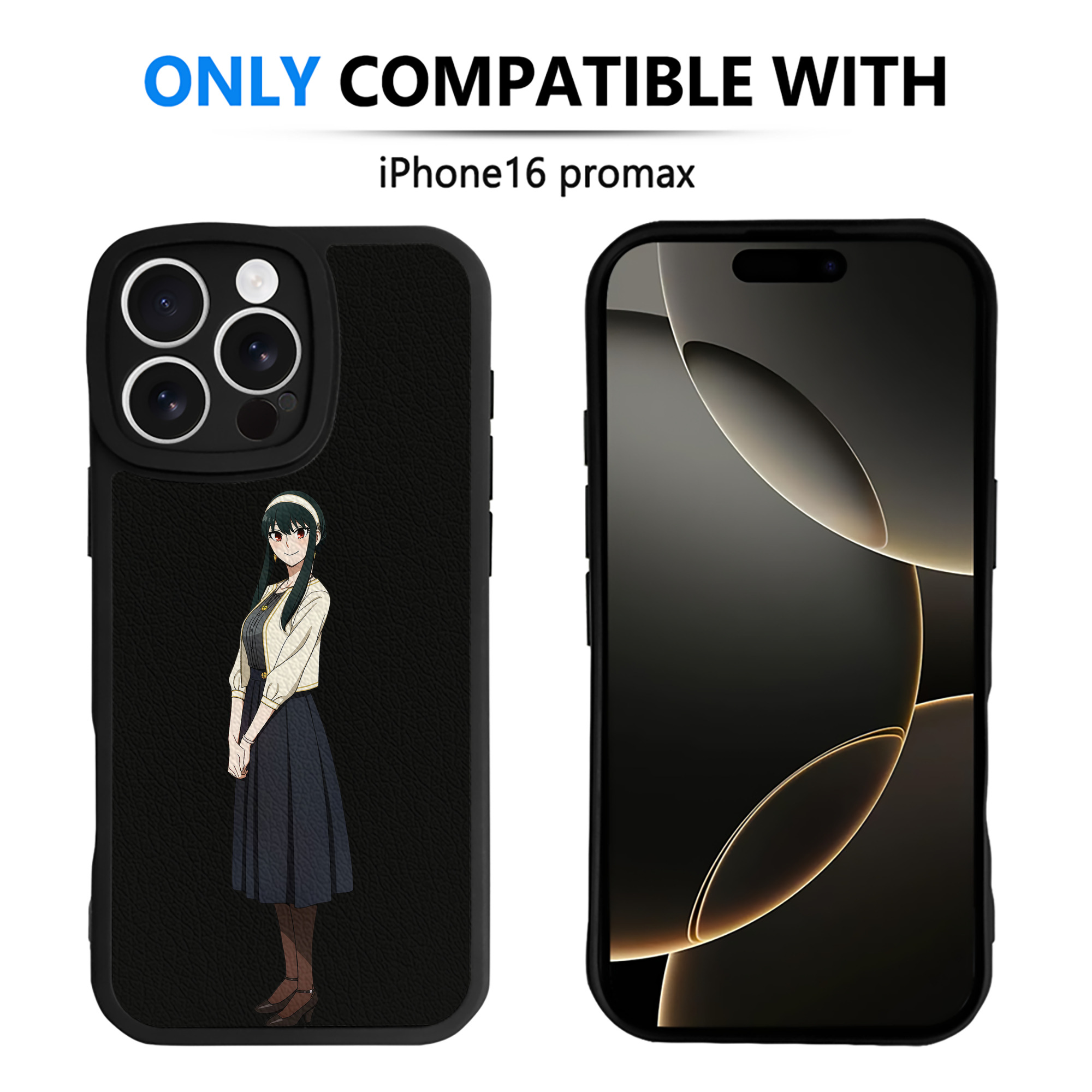 （画像用） SPY×FAMILY间谍家家酒 【iPhone 16シリーズ対応】シリコンスマホケース（レザー調） 材質：シリコン